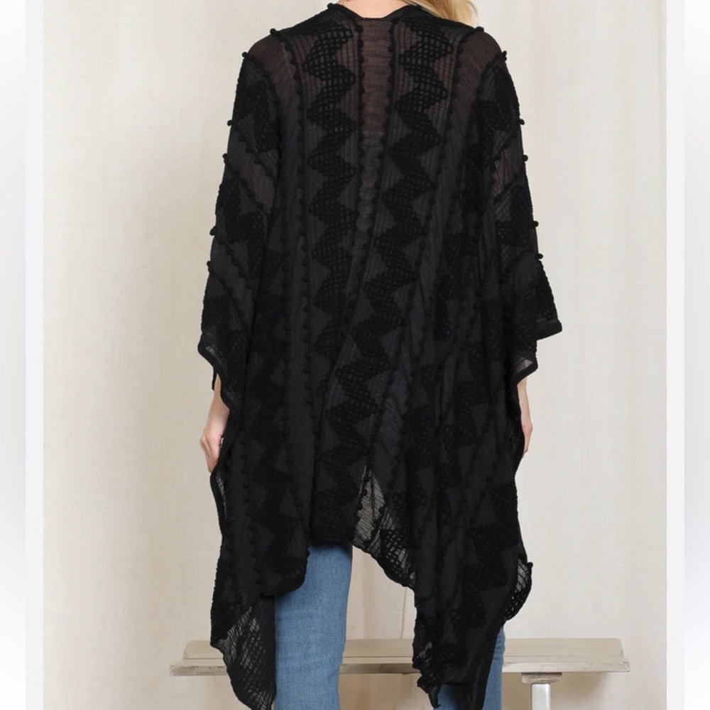 RESTOCKED Embroidered Soft
Bohemian oversized flowy duster cardigan - Picture 2 of 5